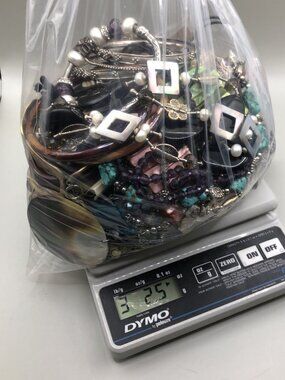 Over 3 + lbs Fun Semi Mystery Wearable Jewelry Bag/Box Boho Vibes Free Spirit